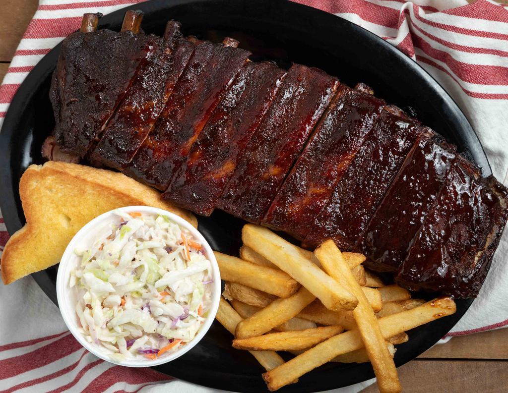 Full Slab Of Ribs Only · Feeds 2-3 people. Add sides?