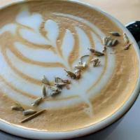 Honey Lavender Latte (Hot) · You can't go wrong with Wildflower Honey and Lavender Syrup mixed with a Double Shot of Espr...