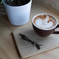 Hot Chai Latte · A base of aromatic Chai Tea Concentrate from Maya Chai topped with Steamed Milk. Can be made...