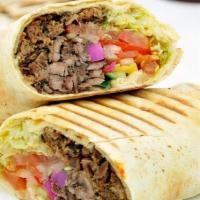 Lamb Wrap · Doner style lamb, served in 12