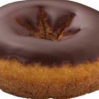Chocolate Frosting Cake Donut · 
