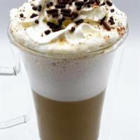 White Chocolate Frappe · Rich and creamy white chocolate, with delicately sweet flavor.