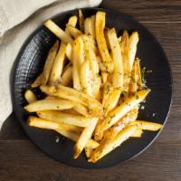 Classic Fries · Soon to be crispy potatoes fried until golden crisp - garnished with sea salt and spices. Se...