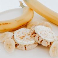 Banana Cream Pie · Graham Cracker Cookie with Banana Icing, Topped with Whipped Cream.