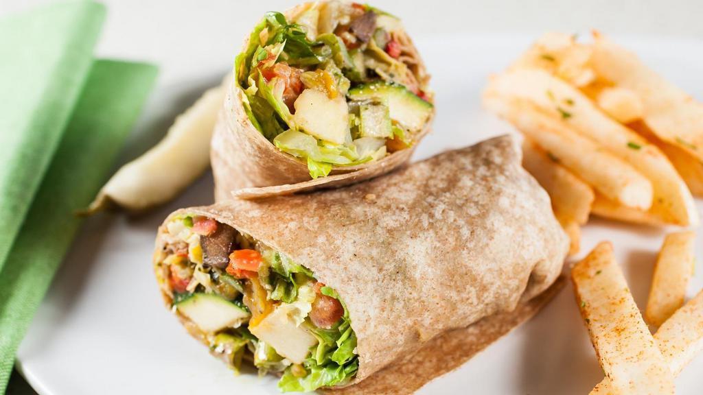 Grilled Vegetable Wrap · 