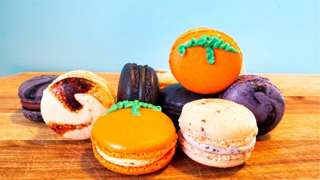 Macaron (1 Pc) · Assorted mix macarons.

Flavors may vary each day. If you would like to check on our flavors we have for the day, please call bakery @ 253-246-7468 before you order.

If you would like specific macarons that we have, please let us know on the note section when you order.

Flavors:
Vanilla
Chocolate
Strawberry
Coconut
Cookie and cream