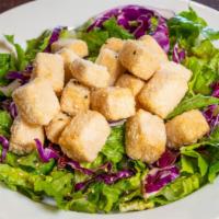 Tofu Salad · Deep-fried tofu with house salad