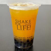 Passion Fruit Green/Black Tea · Your choice of black or green tea with delicious flavors.