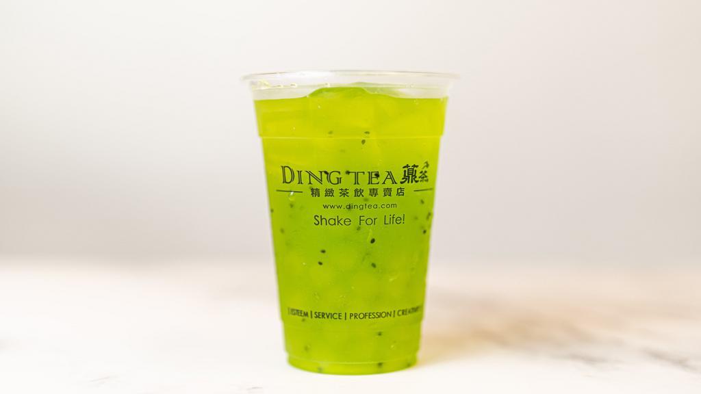 Aloe Vera Kiwi Juice · A polarizing green drink that tastes like...kiwi.