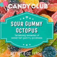 Sour Gummy Octopus · Get ready for adventure! These exhilarating fruit-flavored sour octopus gummies will swim in...