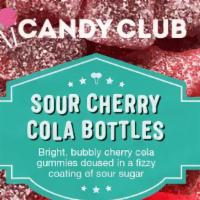 Sour Cherry Cola Bottles · You’ve probably had sour gummy cola bottles before. But he these sour cherry-flavored cola b...