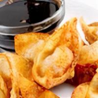 Fried Wonton (12) · Wontons filled with ground chicken and onions.