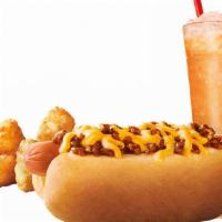 Chili Cheese Coney Combo · Want something filling that's also a great deal? Try SONIC's Premium Beef Chili Cheese Coney...