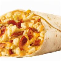 Bacon Breakfast Burrito · Kick start your morning with the same SONIC goodness of a simple breakfast burrito. Scramble...