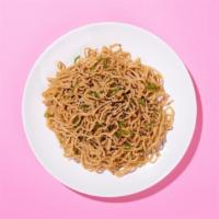 Garlic Noodles · Garlic noodles with your choice of protein