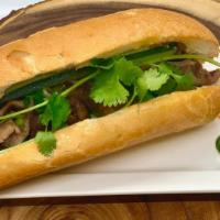 Grilled Pork Sandwich - Banh Mi Heo Nuong · 
