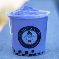 Taro Smoothie · Blend with fresh Taro Yam. It taste like vanilla with a nutty flavor of pistachio. One of ou...