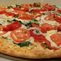 Spinach Gourmet Pizza 10