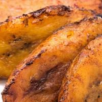 Fried Plantains · Ripe plantains fried with vegetable oil. (4pcs)