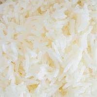 White Rice · Steamed plain white basmati rice.
