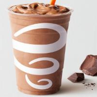 Chocolate Mood® · Contains milk. Chocolate moo’d and nonfat frozen yogurt.