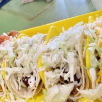 A La Carte Tacos · A great way to try different tacos.  Sold individually, chicken, ground beef, fish, veggie, ...