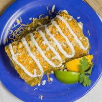 Shack Style Burrito · Large flour tortilla stuffed with refried or black beans, rice, and three cheese blend. Smot...
