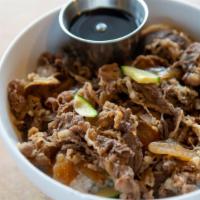 Sukiyaki Beef Bowl · 