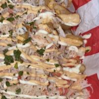 Crab Fries · Consuming raw or undercooked meat, poultry, seafood, shellfish, and eggs may increase risk o...
