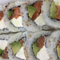 Philly Roll · Salmon, avocado and cream cheese.