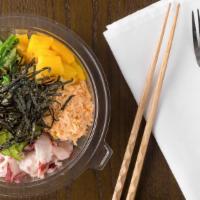 Poke Bowl (Regular) · 2 proteins and 3 toppings