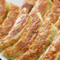 Gyoza (6 Pc) · pork and chicken Goyza.