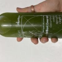 Brilliant Emerald · Cucumber, celery, spinach, cilantro, shishito peppers, lime