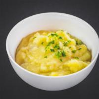 Mashed Potatoes · Yukon gold potatoes, coconut milk, coconut oil, salt, pepper