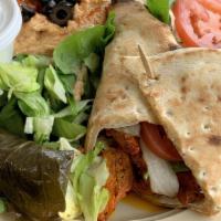 Chicken Kubideh Wrap · 