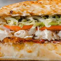  Terrell Davis · Turkey, Bacon, Avocado, Swiss. All sandwiches are served hot with dirty sauce, lettuce, and ...