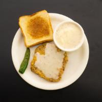 Country Fried Steak · Includes a Texas toast, jalapeno, and mashed potatoes.