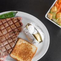 Porterhouse Steak · 20 ounce. Thicker cut over sized t bone steak. Served with Texas toast, jalapeno or a choice...