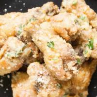 Deep Fried Wings (8) With House Seasoning · 