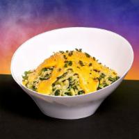 Zoodle Mac And Cheese · Zucchini noodles with our classic mac and cheese sauce.