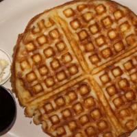 Old Fashioned Buttermilk Waffle · The best buttermilk waffle in town. Served crispy and light.