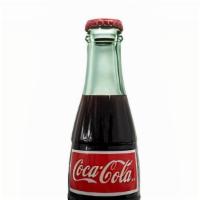 Coke · Old school glass bottle/NO corn syrup - REAL cane sugar!