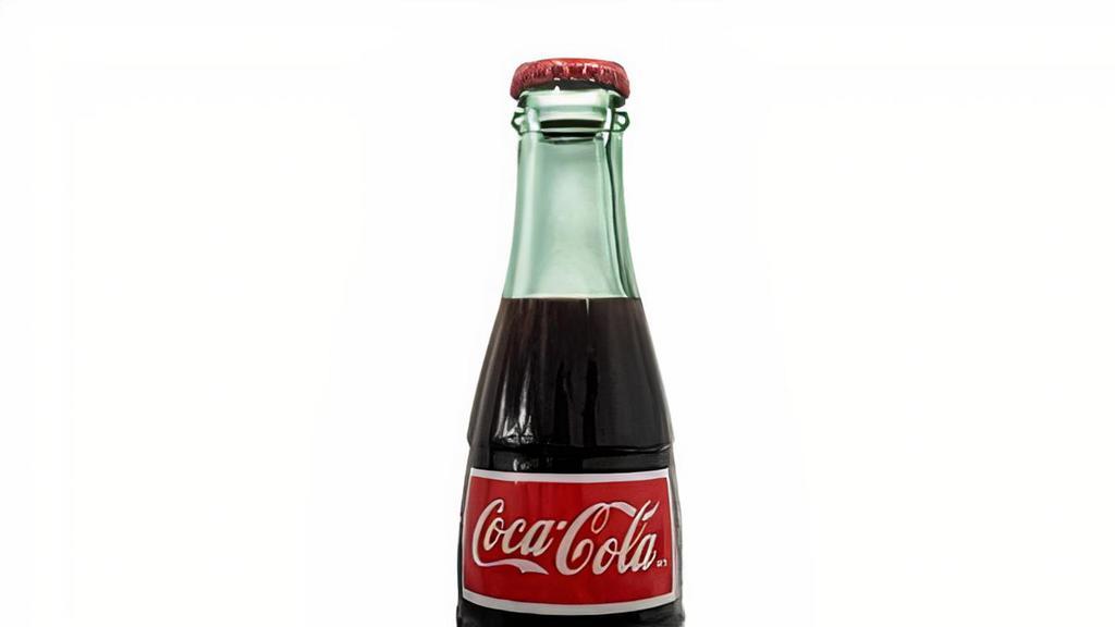 Coke · Old school glass bottle/NO corn syrup - REAL cane sugar!