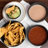 Fresh Guacamole Dip · We prepare our flavorful guacamole right at your table. Using fresh hass avocados, we add ja...