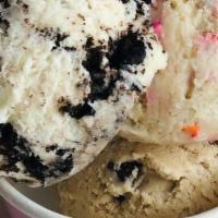 3 Scoops · 3 scoops your choice of cookie dough