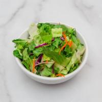 House Salad · Mix green salad with ginger dressing.