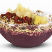 Tropical Sunrise · Organic, Non GMO, gluten-free, and vegan, Açaí bowls are packed full of powerful antioxida...