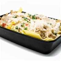 Chicken Alfredo - Regular · DESCRIPTION
There's nothing quite like chicken alfredo. This version, made of chicken thigh ...