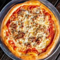 Meat Lovers · Pepperoni, Soppressata, ground italian sausage, mozzarella, spicy tomato marinara, Parmesan,...