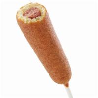 Beef · Our Famous Beef Hot Dog on a Stick is dipped in our top-secret Party Batter and cooked to pe...
